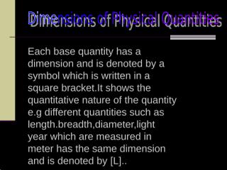 9.Dimensions of Physical Quantities.ppt