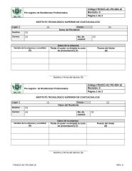 ITESCO-AC-PO-004-16 Solicitud de Preregistro de Residencias Profesionales.doc