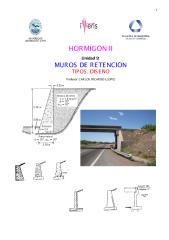 MUROS DE CONTENCION TIPOS. DISEÑO HORMIGON ARMADO.pdf