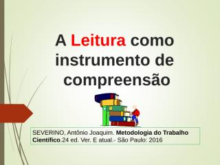 SLIDES LEITURA E TECNICAS DE LEITURA-2020-Profa.Ma.Elda Reis.ppt