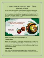 A Complete Guide To The Different Types Of Catering System (2).pdf