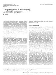 2003 - the pathogenesis of tendinopathy_a molecular perspective.pdf